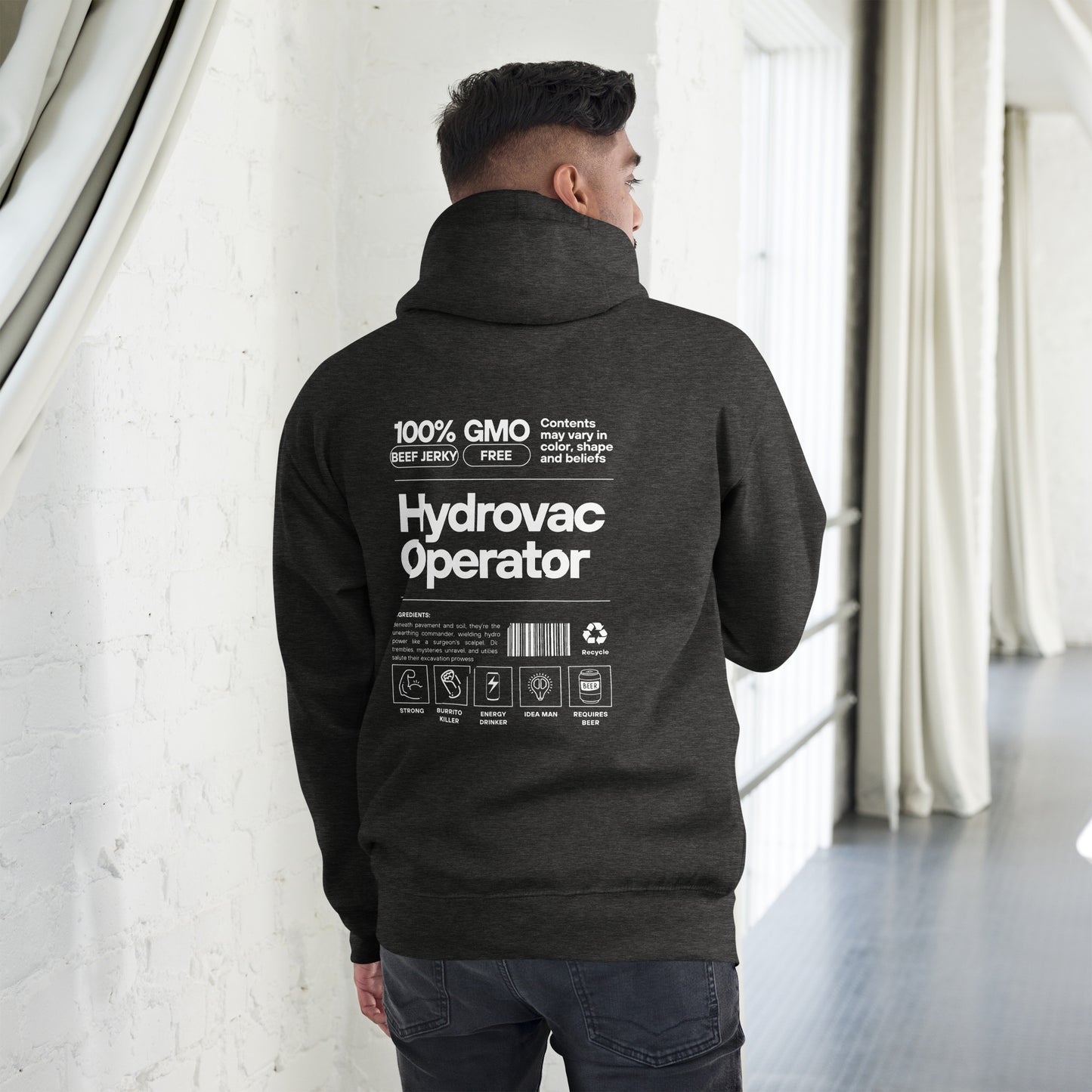 Hydrovac Operator Unisex Hoodie