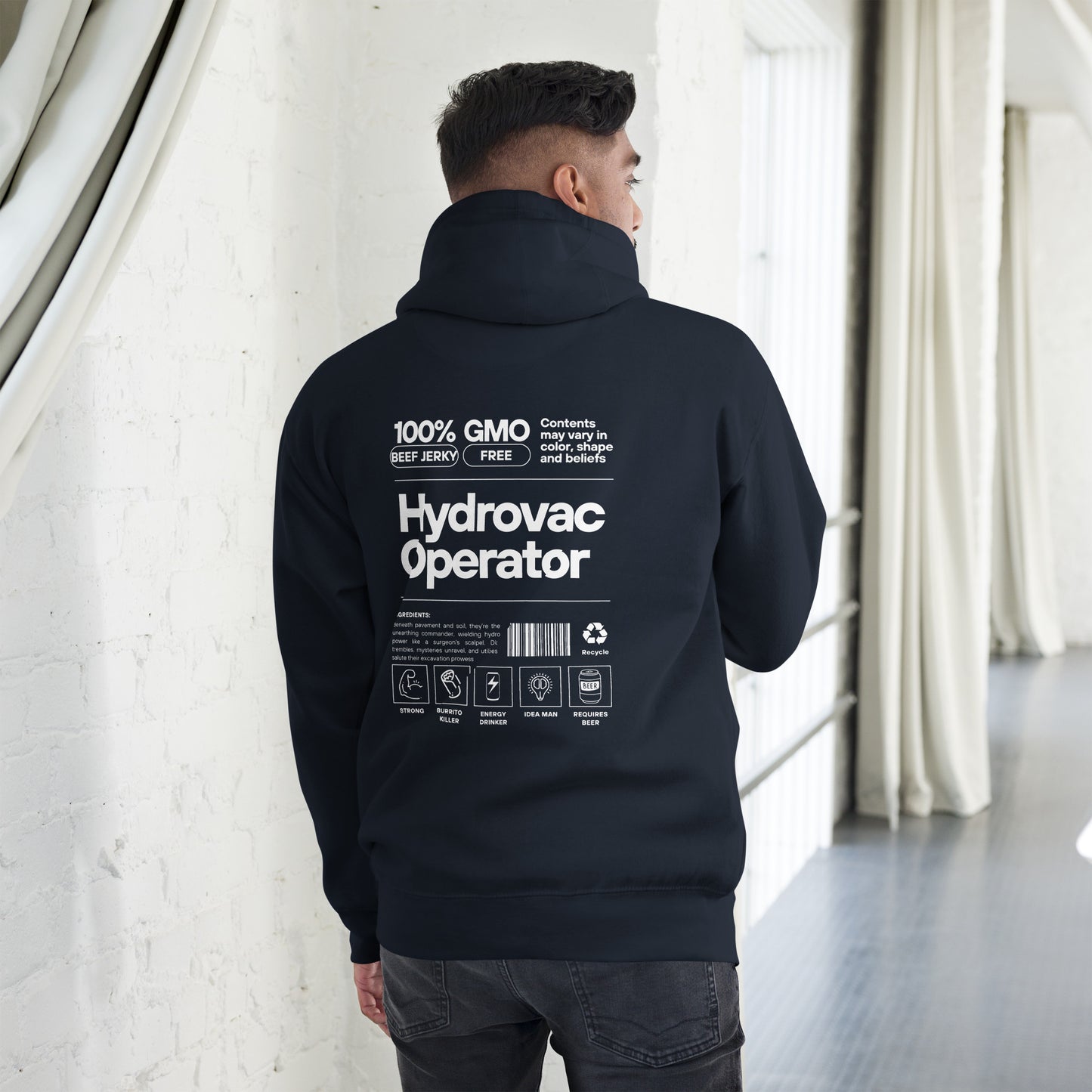 Hydrovac Operator Unisex Hoodie